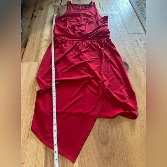 Banana Republic Red Strapless Cocktail Dress - Picture 9 of 15